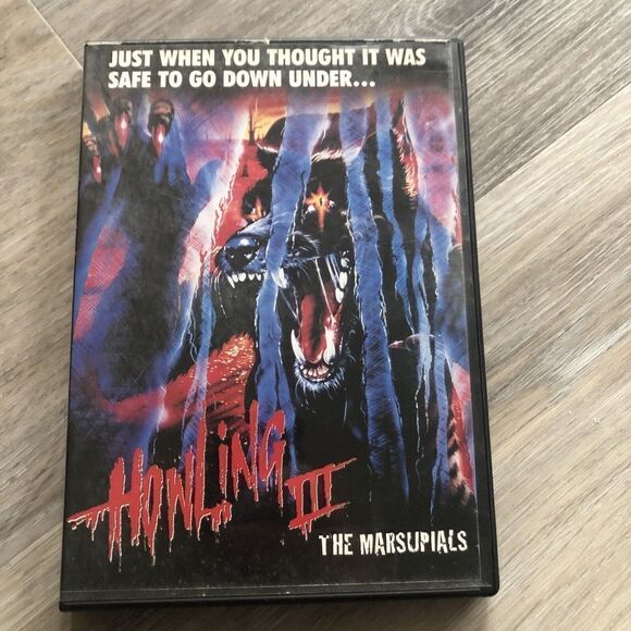 THE HOWLING III  The Marsupials • DVD • Vintage Horror • Werewolves. Pre Owned - Picture 1 of 7